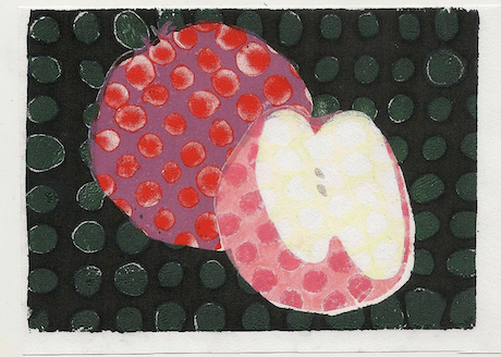 Anna Gleeson Pomegranate and Pink Lady print
